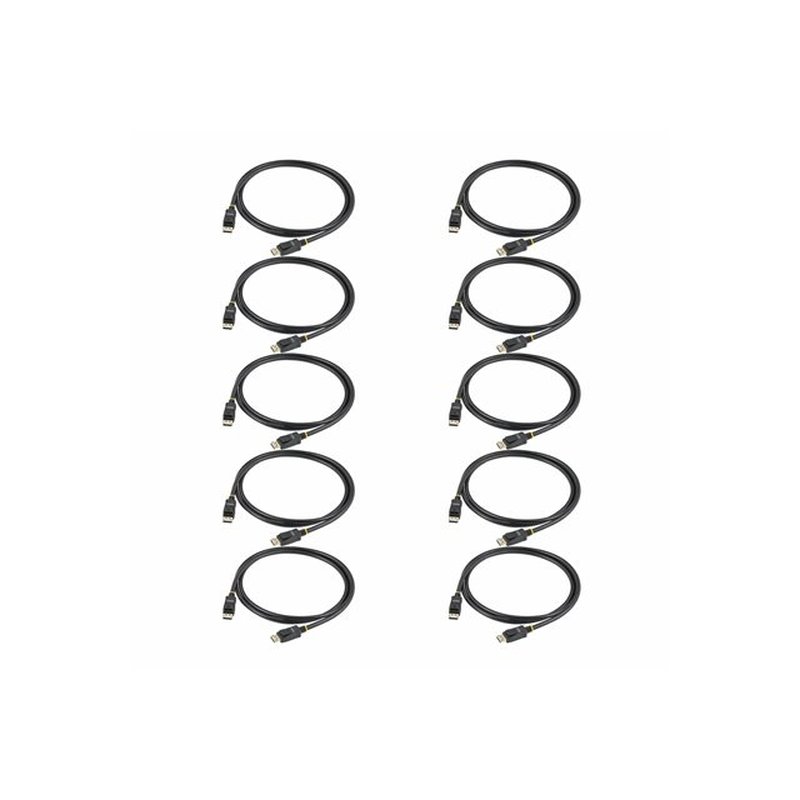 StarTech.com Cable DisplayPort 1.2 4K 60Hz de 2m - Cable DP UHD con Pestillos - con Certificación VESA - Cable para Monitor DisplayPort - Paquete de 10 StarTech.com Cable DisplayPort 1.2 4K 60Hz de 2m - Cable DP UHD con Pestillos - con Certificación VESA - Cable para Monitor DisplayPort - Paquete de 10