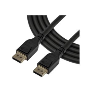 StarTech.com Cable DisplayPort 1.4 de 3m - Certificado VESA - 8K 60Hz - HBR3 - HDR - Cable de Monitor DP a DP - UltraHD 4K 120Hz StarTech.com Cable DisplayPort 1.4 de 3m - Certificado VESA - 8K 60Hz - HBR3 - HDR - Cable de Monitor DP a DP - UltraHD 4K 120Hz