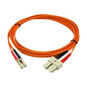 StarTech.com Cable Patch de Fibra Duplex Multimodo 50/125 2m LC - SC