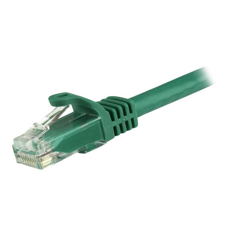StarTech.com Cable de 1,5m Cat6 Ethernet de Red Verde - RJ45 sin Enganches - 24AWG StarTech.com Cable de 1,5m Cat6 Ethernet de Red Verde - RJ45 sin Enganches - 24AWG