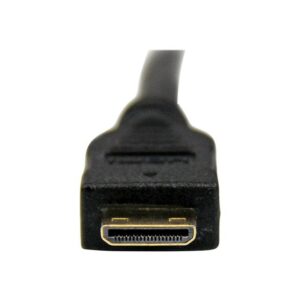 StarTech.com Cable de 2m Mini HDMI a DVI - Cable DVI-D a HDMI (1920x1200p) - Mini HDMI Macho de 19 Pines a DVI-D Macho - Cable Adaptador para Monitor Digital - Adaptador Mini HDMI a DVI