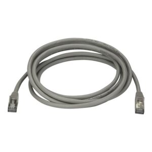 StarTech.com Cable de 3m de Red Ethernet RJ45 Cat6a Blindado STP - Cable sin Enganche Snagless - Gris
