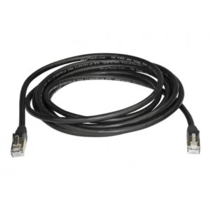 StarTech.com Cable de 3m de Red Ethernet RJ45 Cat6a Blindado STP - Cable sin Enganche Snagless - Negro
