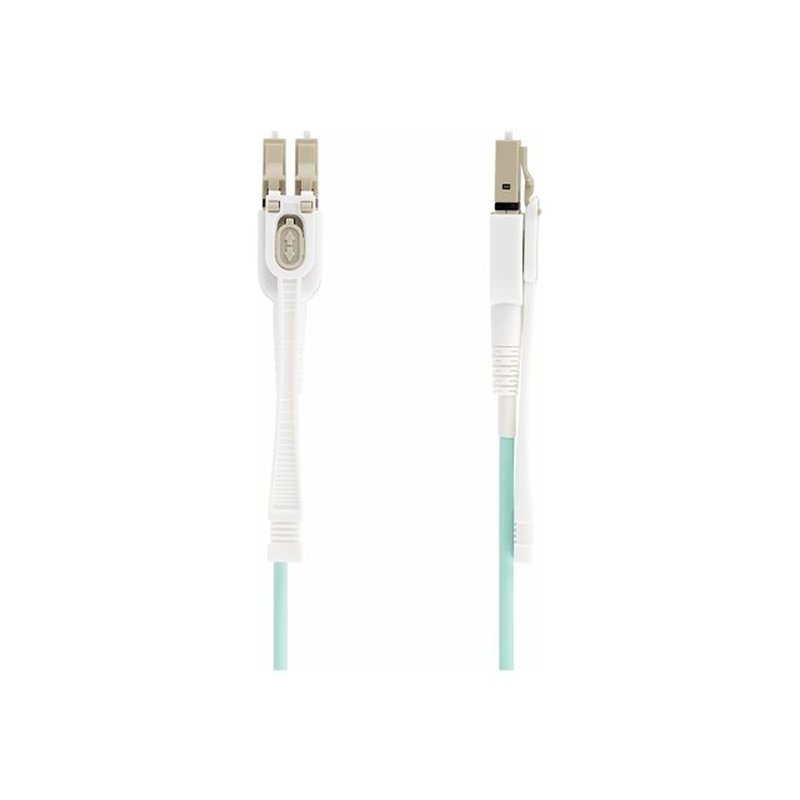 StarTech.com Cable de Fibra Óptica Multimodo LC a LC (UPC) OM4 de 5m - con Pestillos - 50/125µm - Redes de 100G - Resistente a los Dobleces - Low Insertion Loss - LSZH - Imagen 2