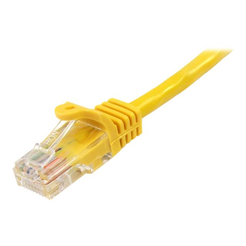 StarTech.com Cable de Red de 10m Amarillo Cat5e Ethernet RJ45 sin Enganches - Imagen 5