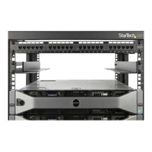 StarTech.com Carriles 1U de 19 pulgadas para Rack para Servidores con 4 Columnas - Profundidad Ajustable de 60,9cm a 91,4cm/24" a 36" - Carriles Universales HPE ProLiant Dell PowerEdge