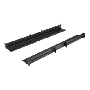 StarTech.com Carriles 1U de 19 pulgadas para Rack para Servidores con 4 Columnas - Profundidad Ajustable de 60,9cm a 91,4cm/24" a 36" - Carriles Universales HPE ProLiant Dell PowerEdge