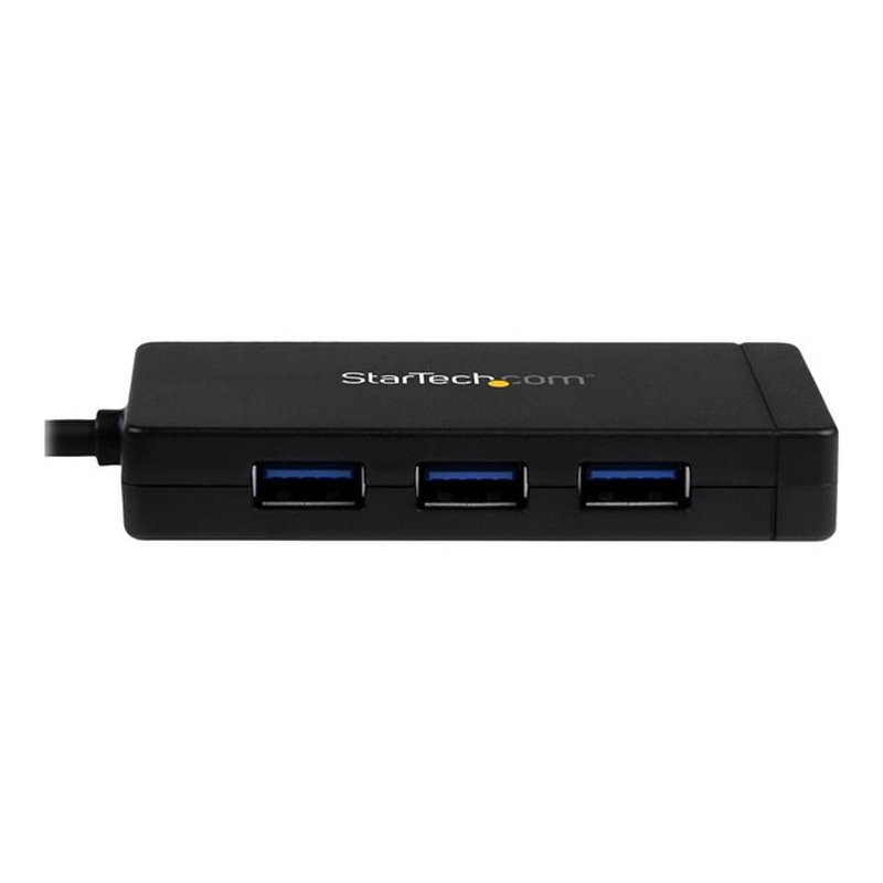 StarTech.com Concentrador USB 3.0 de 3 Puertos con USB-C y Ethernet Gigabit - Con Adaptador de Alimentación StarTech.com Concentrador USB 3.0 de 3 Puertos con USB-C y Ethernet Gigabit - Con Adaptador de Alimentación - Imagen 2