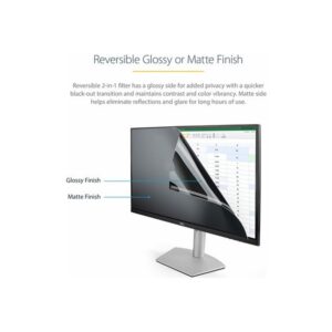 Alternative view of StarTech.com Filtro de Privacidad para Monitores de 19 Pulgadas - Pantalla de Privacidad para Reducir la Luz Azul - de Pantalla Ancha 16:10 - Mate/Brillante - Ángulo de Visión de +/-30 Grados