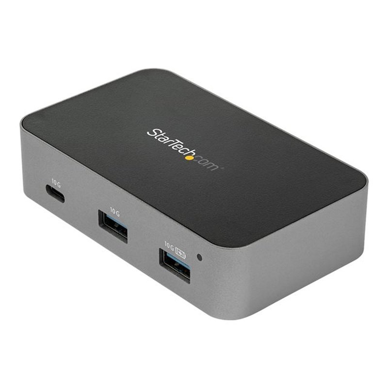 StarTech.com Hub USB-C de 3 Puertos con Puerto de Red Ethernet - USB 3.2 Gen 2 (10Gbps) - Alimentado - 2xUSB-A 1xUSB-C StarTech.com Hub USB-C de 3 Puertos con Puerto de Red Ethernet - USB 3.2 Gen 2 (10Gbps) - Alimentado - 2xUSB-A 1xUSB-C