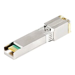 StarTech.com Módulo Transceptor SFP+ Compatible con Cisco SFP-10GB-TC - 10GBASE-T - SFP a RJ45 Cat6 / Cat5e - SFP+ Ethernet Gigabit 10Gb - RJ45 30m - Cisco Firepower/ ASR1000/ASR9000 StarTech.com Módulo Transceptor SFP+ Compatible con Cisco SFP-10GB-TC - 10GBASE-T - SFP a RJ45 Cat6 / Cat5e - SFP+ Ethernet Gigabit 10Gb - RJ45 30m - Cisco Firepower/ ASR1000/ASR9000