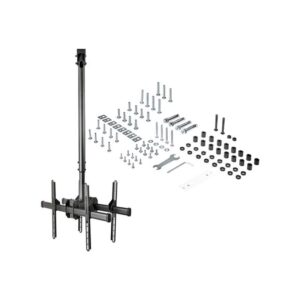 StarTech.com Soporte de Techo para 2 TV - Soporte VESA de Colgar de Alta Resistencia para 2 Pantallas de 32" a 75" - Poste Telescópico Ajustable de 1,06m a 1,52m Inclinación/Giro/Rotación StarTech.com Soporte de Techo para 2 TV - Soporte VESA de Colgar de Alta Resistencia para 2 Pantallas de 32" a 75" - Poste Telescópico Ajustable de 1,06m a 1,52m Inclinación/Giro/Rotación
