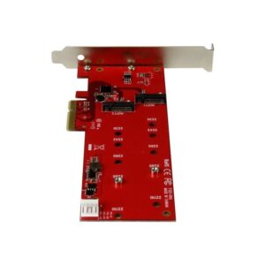 StarTech.com Tarjeta Controladora M.2 PCI Express para 2 SSD StarTech.com Tarjeta Controladora M.2 PCI Express para 2 SSD
