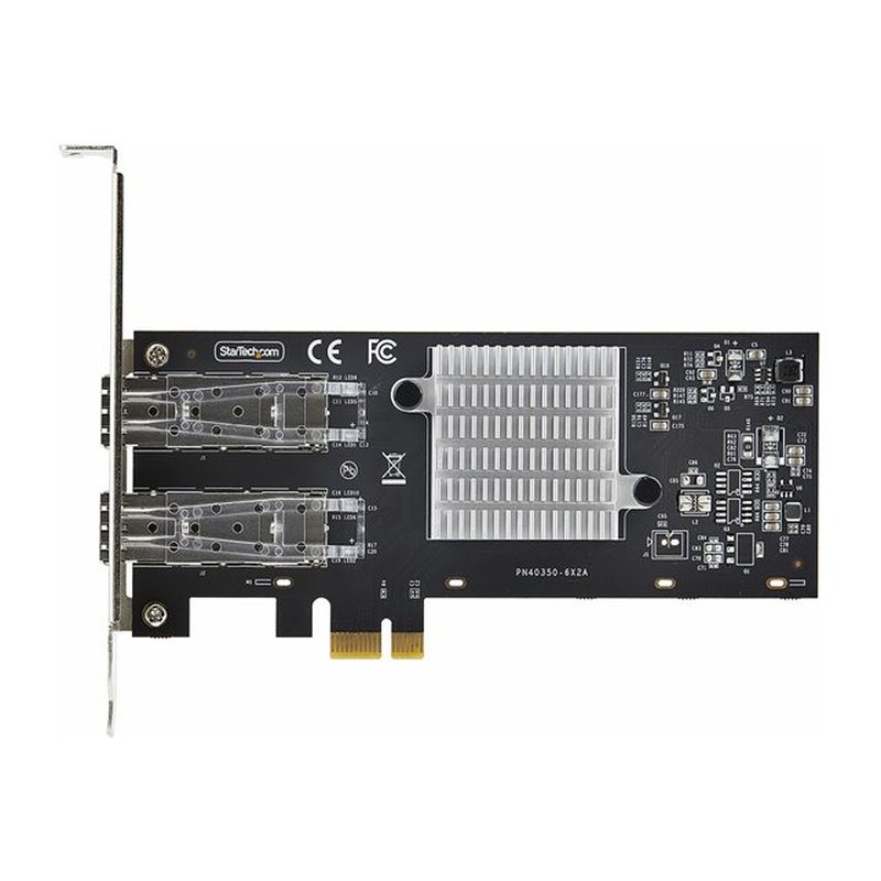 StarTech.com Tarjeta PCIe 2.1x1 de Red de Fibra Óptica/Cobre Ethernet 1Gb SFP de 2 Puertos - Chipset Controlador Intel I350-AM2 - Cobre de 1000BASE/Fibra Óptica - NIC StarTech.com Tarjeta PCIe 2.1x1 de Red de Fibra Óptica/Cobre Ethernet 1Gb SFP de 2 Puertos - Chipset Controlador Intel I350-AM2 - Cobre de 1000BASE/Fibra Óptica - NIC