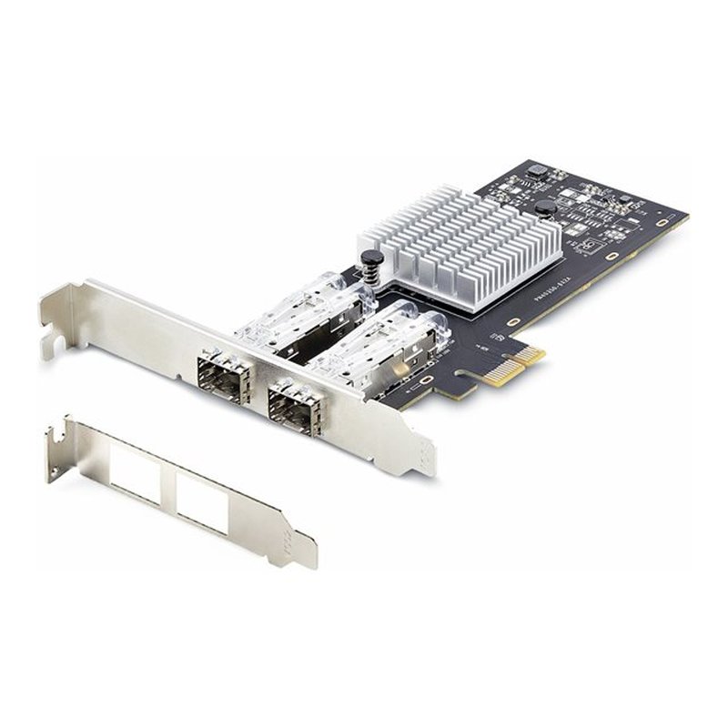 StarTech.com Tarjeta PCIe 2.1x1 de Red de Fibra Óptica/Cobre Ethernet 1Gb SFP de 2 Puertos - Chipset Controlador Intel I350-AM2 - Cobre de 1000BASE/Fibra Óptica - NIC StarTech.com Tarjeta PCIe 2.1x1 de Red de Fibra Óptica/Cobre Ethernet 1Gb SFP de 2 Puertos - Chipset Controlador Intel I350-AM2 - Cobre de 1000BASE/Fibra Óptica - NIC - Imagen 3