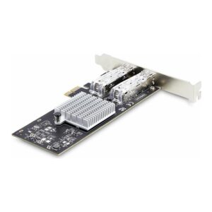 StarTech.com Tarjeta PCIe 2.1x1 de Red de Fibra Óptica/Cobre Ethernet 1Gb SFP de 2 Puertos - Chipset Controlador Intel I350-AM2 - Cobre de 1000BASE/Fibra Óptica - NIC StarTech.com Tarjeta PCIe 2.1x1 de Red de Fibra Óptica/Cobre Ethernet 1Gb SFP de 2 Puertos - Chipset Controlador Intel I350-AM2 - Cobre de 1000BASE/Fibra Óptica - NIC