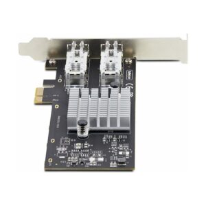 StarTech.com Tarjeta PCIe 2.1x1 de Red de Fibra Óptica/Cobre Ethernet 1Gb SFP de 2 Puertos - Chipset Controlador Intel I350-AM2 - Cobre de 1000BASE/Fibra Óptica - NIC StarTech.com Tarjeta PCIe 2.1x1 de Red de Fibra Óptica/Cobre Ethernet 1Gb SFP de 2 Puertos - Chipset Controlador Intel I350-AM2 - Cobre de 1000BASE/Fibra Óptica - NIC
