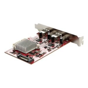 StarTech.com Tarjeta PCIe de 4 Puertos USB - Tarjeta de Expansión PCI Express USB de 10Gbps con 2 Controladores - 2 Puertos USB-C y 2 Puertos USB-A (USB 3.2 Gen 2) - Tarjeta PCI-e USB/USB-C StarTech.com Tarjeta PCIe de 4 Puertos USB - Tarjeta de Expansión PCI Express USB de 10Gbps con 2 Controladores - 2 Puertos USB-C y 2 Puertos USB-A (USB 3.2 Gen 2) - Tarjeta PCI-e USB/USB-C