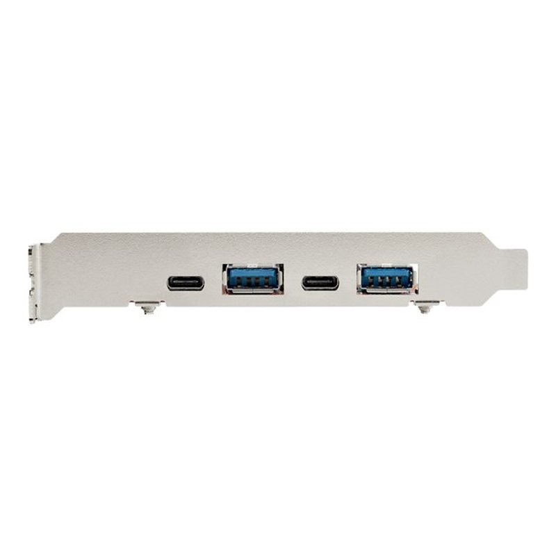 StarTech.com Tarjeta PCIe de 4 Puertos USB - Tarjeta de Expansión PCI Express USB de 10Gbps con 2 Controladores - 2 Puertos USB-C y 2 Puertos USB-A (USB 3.2 Gen 2) - Tarjeta PCI-e USB/USB-C StarTech.com Tarjeta PCIe de 4 Puertos USB - Tarjeta de Expansión PCI Express USB de 10Gbps con 2 Controladores - 2 Puertos USB-C y 2 Puertos USB-A (USB 3.2 Gen 2) - Tarjeta PCI-e USB/USB-C - Imagen 4
