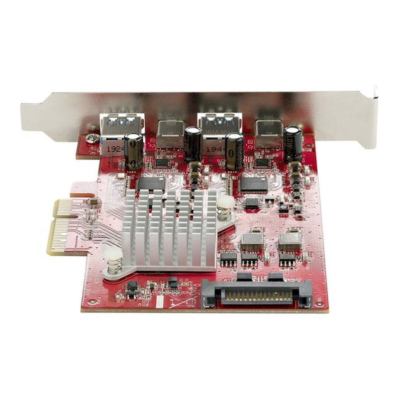 StarTech.com Tarjeta PCIe de 4 Puertos USB - Tarjeta de Expansión PCI Express USB de 10Gbps con 2 Controladores - 2 Puertos USB-C y 2 Puertos USB-A (USB 3.2 Gen 2) - Tarjeta PCI-e USB/USB-C StarTech.com Tarjeta PCIe de 4 Puertos USB - Tarjeta de Expansión PCI Express USB de 10Gbps con 2 Controladores - 2 Puertos USB-C y 2 Puertos USB-A (USB 3.2 Gen 2) - Tarjeta PCI-e USB/USB-C - Imagen 5