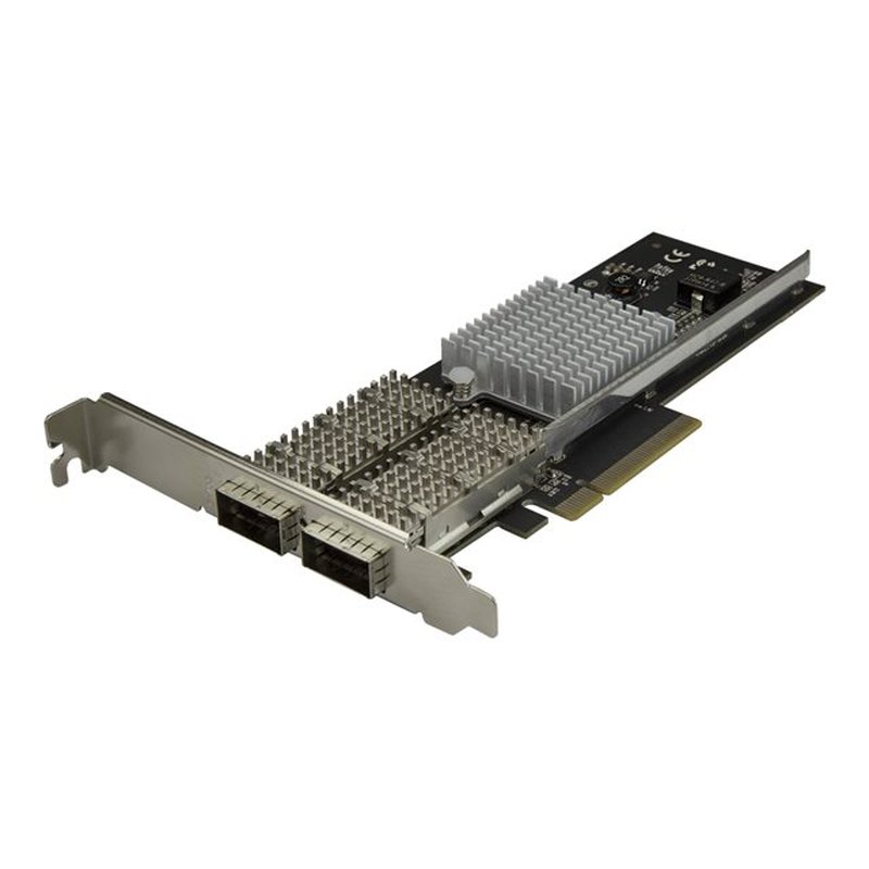 StarTech.com Tarjeta de Red QSFP+ 40G 2 Puertos - Adaptador Convergente QSFP+ Abierto Intel XL710 - NIC PCIe 40 Gigabit Ethernet - Tarjeta LAN Fibra Óptica - Dell PowerEdge HPE ProLiant StarTech.com Tarjeta de Red QSFP+ 40G 2 Puertos - Adaptador Convergente QSFP+ Abierto Intel XL710 - NIC PCIe 40 Gigabit Ethernet - Tarjeta LAN Fibra Óptica - Dell PowerEdge HPE ProLiant - Imagen 3