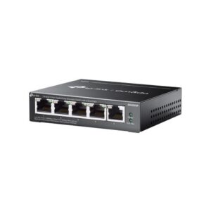 TP-Link Omada ES205G Gestionado Gigabit Ethernet (10/100/1000) Energía sobre Ethernet (PoE) Negro