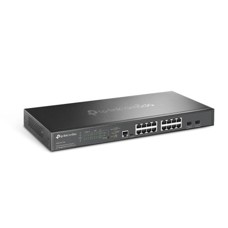 TP-Link Omada SG3218XP-M2 switch Gestionado L2+ 2.5G Ethernet (100/1000/2500) Energía sobre Ethernet (PoE) 1U Negro - Imagen 2