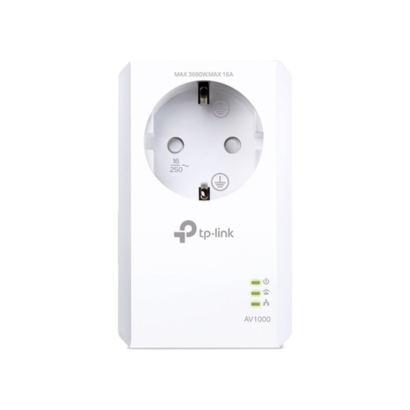 TP-Link TL-PA7017P adaptador de red PowerLine 1000 Mbit/s Ethernet Blanco 1 pieza(s) TP-Link TL-PA7017P adaptador de red PowerLine 1000 Mbit/s Ethernet Blanco 1 pieza(s) - Imagen 2