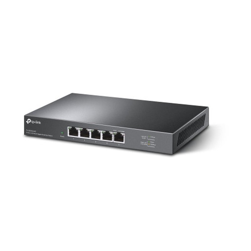 TP-Link TL-SG105-M2 switch No administrado 2.5G Ethernet (100/1000/2500) Negro - Imagen 2