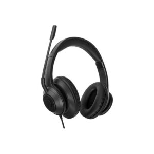 Targus AEH102GL auricular y casco Auriculares Alámbrico Diadema Llamadas/Música USB tipo A Negro