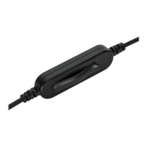 Targus AEH102GL auricular y casco Auriculares Alámbrico Diadema Llamadas/Música USB tipo A Negro