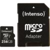 256GB MICROSD UHS-I CLASS 10 + ADP