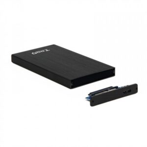 TooQ CAJA HDD 2,5" SATA A USB 2.0/USB 3.0 NEGRA