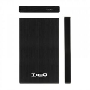 TooQ CAJA HDD 2,5" SATA A USB 2.0/USB 3.0 NEGRA