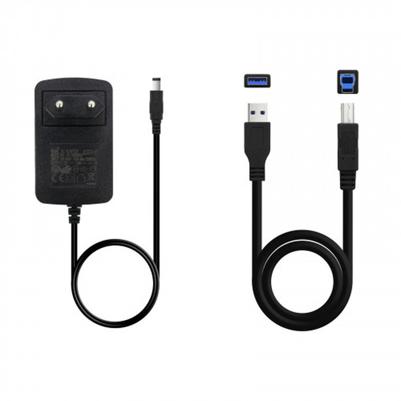 TooQ DOCK STATION SATA 2.5/3.5 A USB 3.0 CLONE OTB NEGRO - Imagen 4