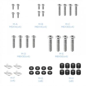 TooQ LP4380XL-B soporte para TV 2,03 m (80") Negro