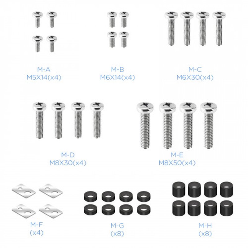 TooQ LP4380XL-B soporte para TV 2,03 m (80") Negro - Imagen 10