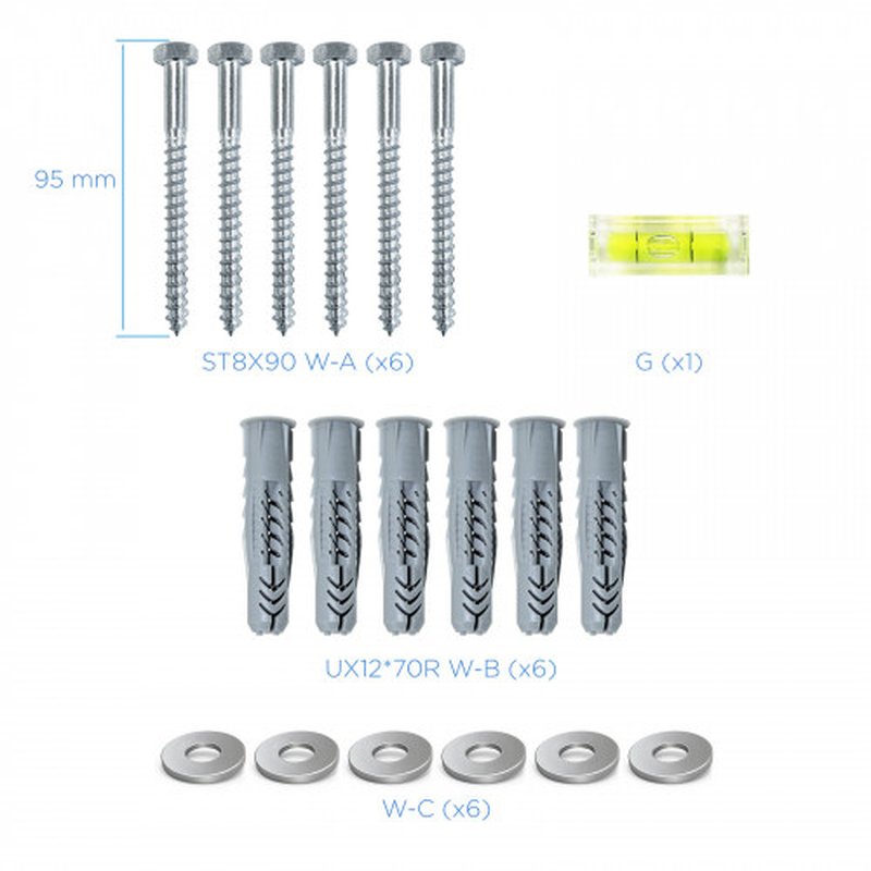 TooQ LP4380XL-B soporte para TV 2,03 m (80") Negro - Imagen 11