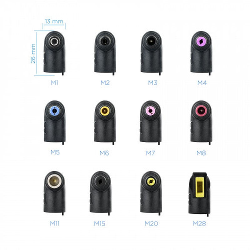 TooQ TQLC-90BS02AT adaptador e inversor de corriente Interior 90 W Negro - Imagen 2