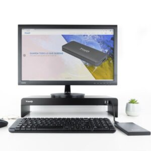 TooQ TQMR0124 soporte para monitor Negro Escritorio TooQ TQMR0124 soporte para monitor Negro Escritorio
