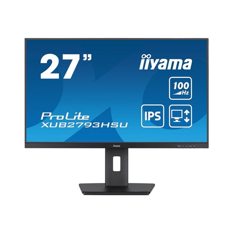 iiyama ProLite XUB2793HSU-B7 pantalla para PC 68,6 cm (27") 1920 x 1080 Pixeles Full HD LED Negro