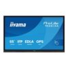 iiyama TE6513A-B1AG pantalla de señalización Panel plano interactivo 163,8 cm (64.5") Wifi 450 cd / m² 4K Ultra HD Negro Pantalla táctil Procesador incorporado Android 18/7