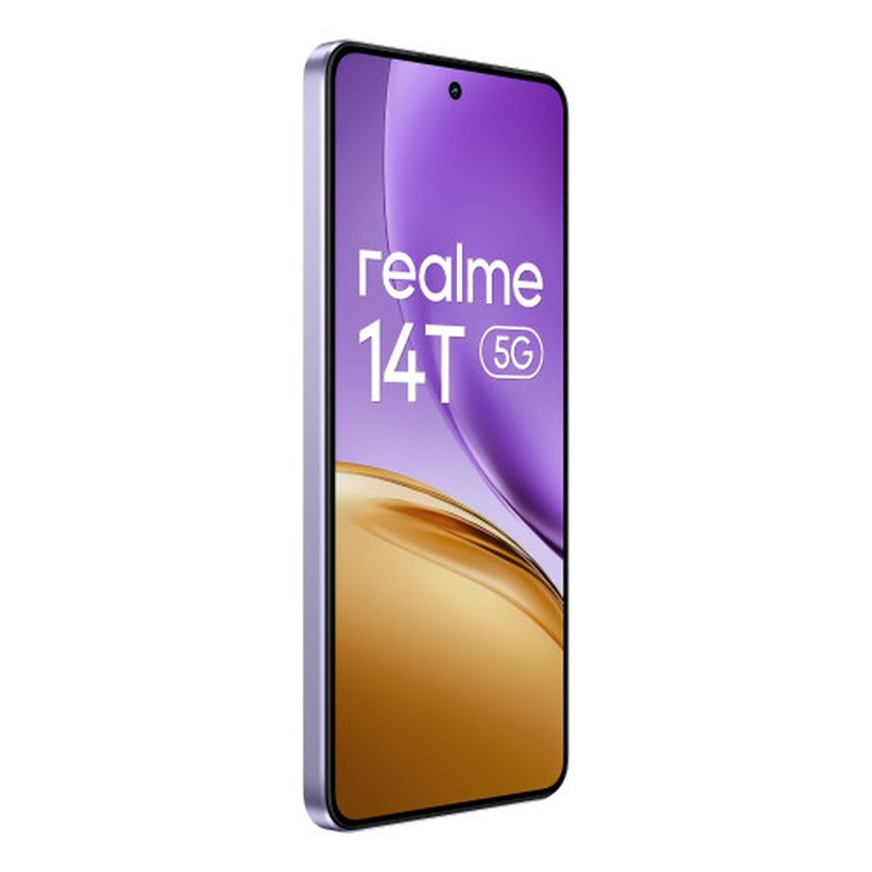 realme 14T 16,9 cm (6.67") Android 15 5G 8 GB 256 GB 6000 mAh Púrpura - Imagen 5