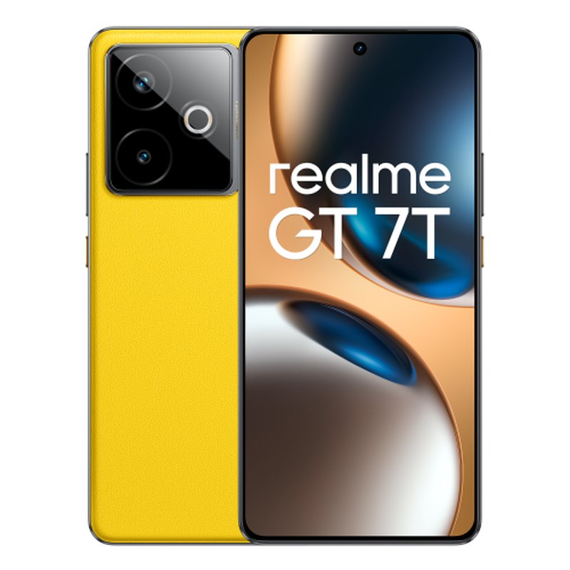realme GT 7T 17,3 cm (6.8") SIM doble Android 15 5G USB Tipo C 12 GB 256 GB 7000 mAh Amarillo realme GT 7T 17,3 cm (6.8") SIM doble Android 15 5G USB Tipo C 12 GB 256 GB 7000 mAh Amarillo