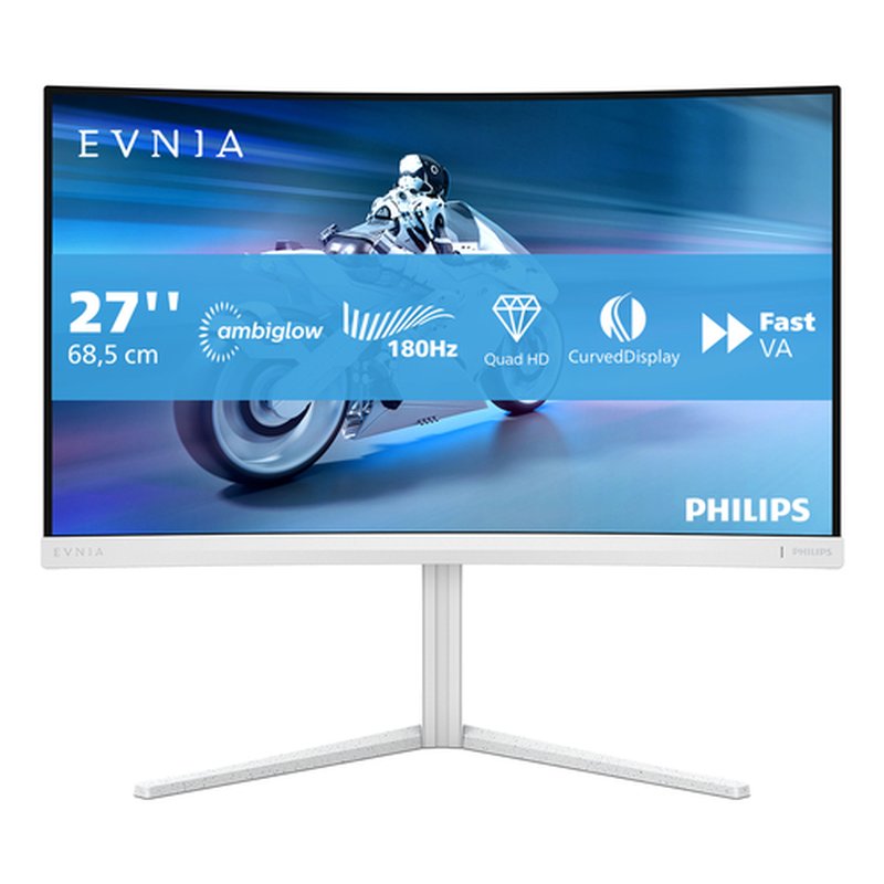 Philips Evnia 5000 27M2C5501/00 pantalla para PC 68,6 cm (27") 2560 x 1440 Pixeles Quad HD LCD Blanco Philips Evnia 5000 27M2C5501/00 pantalla para PC 68,6 cm (27") 2560 x 1440 Pixeles Quad HD LCD Blanco - Imagen 3