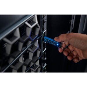 Kingston Technology IronKey Keypad 200 unidad flash USB 128 GB USB Tipo C 3.2 Gen 1 (3.1 Gen 1) Azul