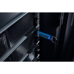 Kingston Technology IronKey Keypad 200 unidad flash USB 128 GB USB Tipo C 3.2 Gen 1 (3.1 Gen 1) Azul