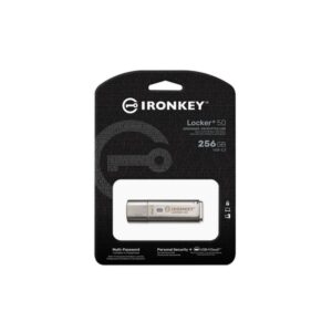 Alternative view of Kingston Technology IronKey Locker+ 50 unidad flash USB 256 GB USB tipo A 3.2 Gen 1 (3.1 Gen 1) Plata