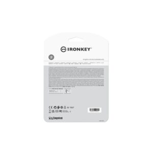 Kingston Technology IronKey Locker+ 50 unidad flash USB 256 GB USB tipo A 3.2 Gen 1 (3.1 Gen 1) Plata