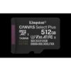 Kingston Technology 512GB micSDXC Canvas Select Plus Gen3 150R A1 (Adaptador de SD no incluido)